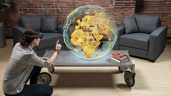 Ver peliculas y videos en Microsoft Hololens